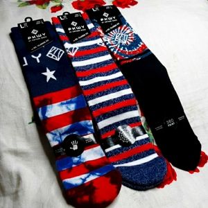 PKWY By Dwyane Wade 3 Pack of Crew Socks